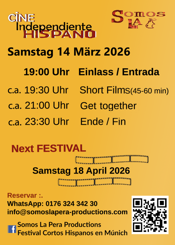 Somos La Pera festival de cortos Munich- Programa 